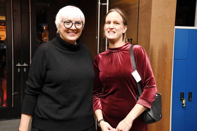 Claudia Roth+Birgit Glöckl,Jury-Mitglied+Jury-Vorsitzende Deutsche Fußball Akademie Fußball Gala Deutscher Fußball-Kulturpreis 2021 Nürnberg Copyright: xZichyx Eibner-Pressefotox EP_rzy