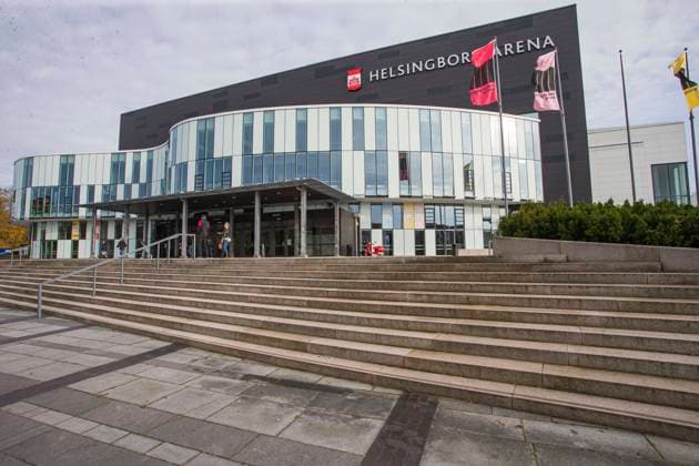 211030 Helsingborgs Arena inför handbollsmatchen i damernas Allsvenska mellan OV Helsingborg och Tyresö den 30 oktober 2021 i Helsingborg. Copyright: MATSxJAVERUD BB211030BB235