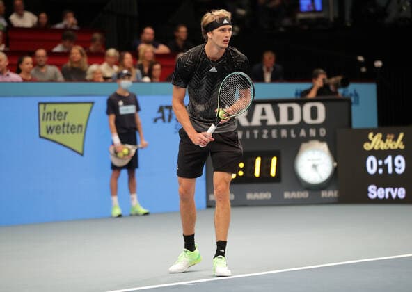 TENNIS - ATP, Tennis Herren Erste Bank Open VIENNA,AUSTRIA,30.OCT.21 - TENNIS - ATP World Tour, Erste Bank Open. Image shows Alexander Zverev (GER).  GEPAxpictures xWalterxLuger