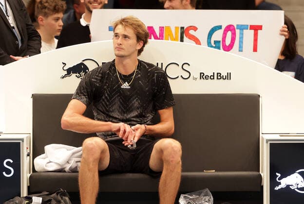 TENNIS - ATP, Tennis Herren Erste Bank Open VIENNA,AUSTRIA,30.OCT.21 - TENNIS - ATP World Tour, Erste Bank Open. Image shows Alexander Zverev (GER).  GEPAxpictures xWalterxLuger