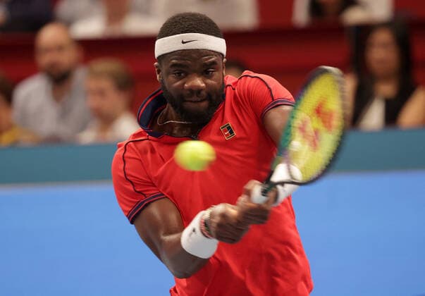 TENNIS - ATP, Tennis Herren Erste Bank Open VIENNA,AUSTRIA,30.OCT.21 - TENNIS - ATP World Tour, Erste Bank Open. Image shows Frances Tiafoe (USA).  GEPAxpictures xWalterxLuger