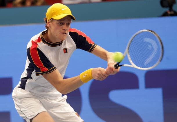 TENNIS - ATP, Tennis Herren Erste Bank Open VIENNA,AUSTRIA,30.OCT.21 - TENNIS - ATP World Tour, Erste Bank Open. Image shows Jannik Sinner (ITA).  GEPAxpictures xWalterxLuger