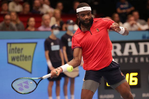 TENNIS - ATP, Tennis Herren Erste Bank Open VIENNA,AUSTRIA,30.OCT.21 - TENNIS - ATP World Tour, Erste Bank Open. Image shows Frances Tiafoe (USA).  GEPAxpictures xWalterxLuger
