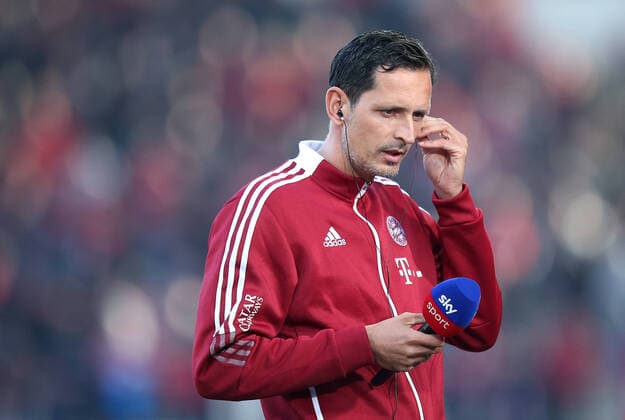 30.10.2021, Fussball 1. Bundesliga 2021 2022, 10. Spieltag, 1. FC Union Berlin - FC Bayern München, im Stadion An der Alten Försterei Berlin. Co-Trainer Dino Toppmöller (Bayern München)