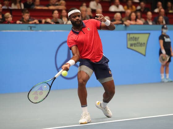 TENNIS - ATP, Tennis Herren Erste Bank Open VIENNA,AUSTRIA,31.OCT.21 - TENNIS - ATP World Tour, Erste Bank Open, final. Image shows Frances Tiafoe (USA).  GEPAxpictures xWalterxLuger