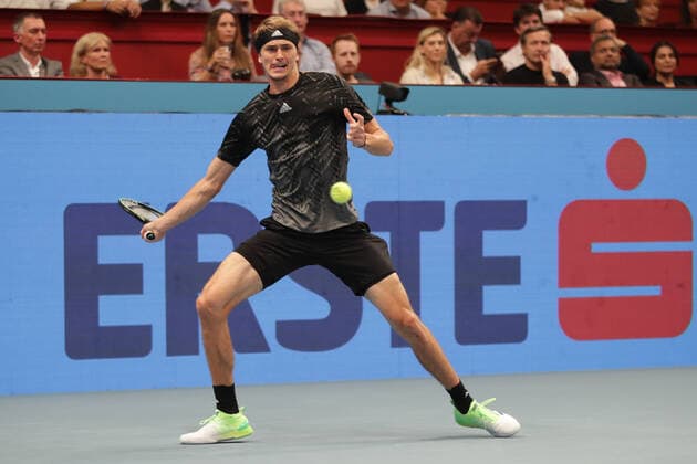 TENNIS - ATP, Tennis Herren Erste Bank Open VIENNA,AUSTRIA,31.OCT.21 - TENNIS - ATP World Tour, Erste Bank Open, final. Image shows Alexander Zverev (GER).  GEPAxpictures xWalterxLuger