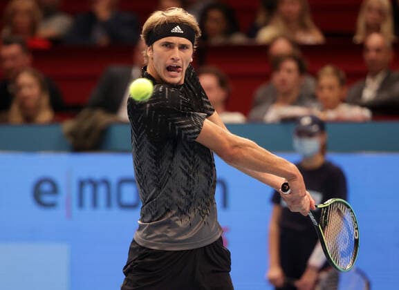 TENNIS - ATP, Tennis Herren Erste Bank Open VIENNA,AUSTRIA,31.OCT.21 - TENNIS - ATP World Tour, Erste Bank Open, final. Image shows Alexander Zverev (GER).  GEPAxpictures xWalterxLuger