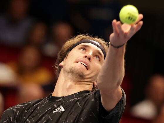 TENNIS - ATP, Tennis Herren Erste Bank Open VIENNA,AUSTRIA,31.OCT.21 - TENNIS - ATP World Tour, Erste Bank Open, final. Image shows Alexander Zverev (GER).  GEPAxpictures xWalterxLuger