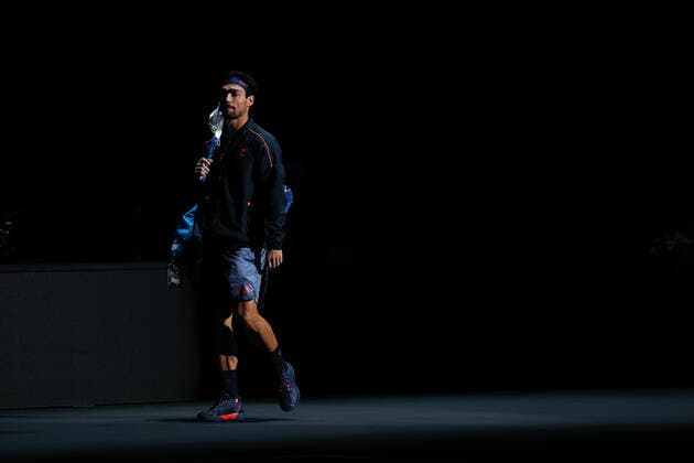Fabio Fognini (ITA) TENNIS : Rolex Paris Masters - Jour 1 - 01 11 2021 AurelienMorissard Panoramic 