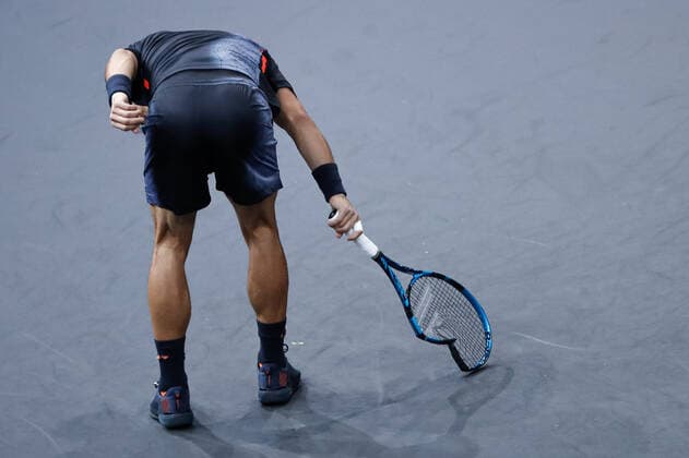 Sport Bilder des Tages Fabio Fognini (ITA) TENNIS : Rolex Paris Masters - Jour 1 - 01 11 2021 AurelienMorissard Panoramic 