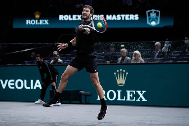 Cameron NORRIE (GBR) TENNIS : Rolex Paris Masters - Jour 1 - 01 11 2021 AurelienMorissard Panoramic 