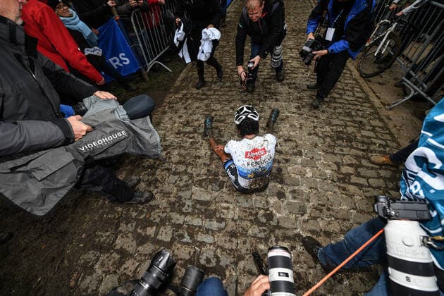 Bilder des Jahres 2021, Sport 11 November Sport Themen der Woche KW44 Sport Bilder des Tages Dutch Ceylin Del Carmen Alvarado pictured after the Koppenbergcross women elite race, first race of the X2O Badkamers Trofee Veldrijden trophy (out of eight), in Oudenaarde, Monday 01 November 2021. DAVIDxSTOCKMAN  x06654419x
