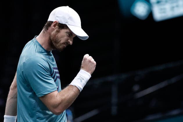 Andy MURRAY (GBR) TENNIS : Rolex Paris Masters - Jour 1 - 01 11 2021 AurelienMorissard Panoramic 