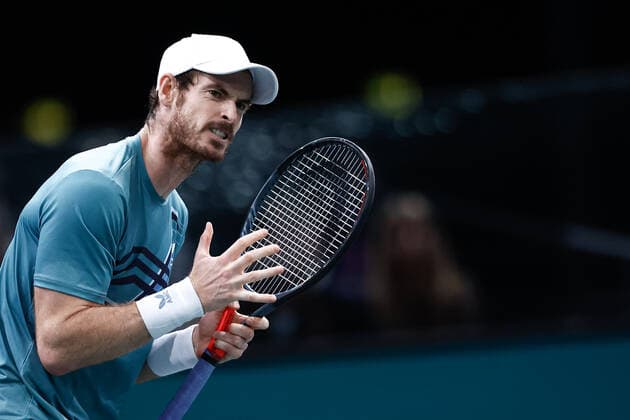 Andy MURRAY (GBR) TENNIS : Rolex Paris Masters - Jour 1 - 01 11 2021 AurelienMorissard Panoramic 
