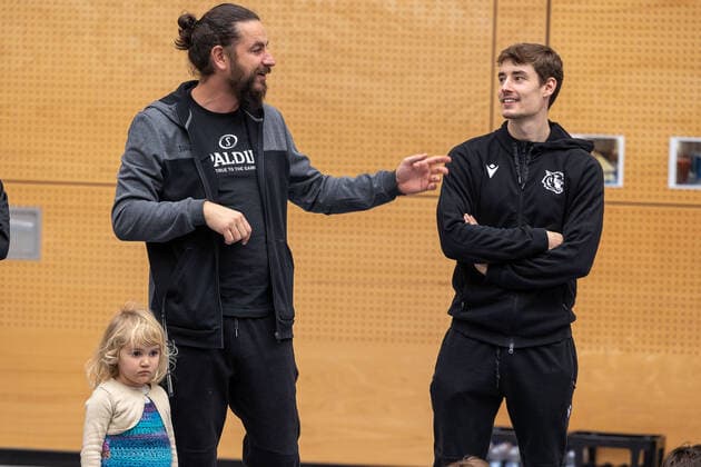 Gianni Otto (Tigers Tuebingen, 10) besucht das Herbstcamp der Tigers Tuebingen in der Uhlandhalle. Tuebingen, Herbstcamp der Tigers Tuebingen, 02.11.2021 Tuebingen Copyright: xDennisxDuddek xEibnerxPressefotox EP_DDK