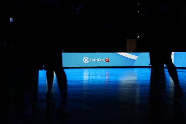 Basketball: EuroCup, Hamburg Towers - Morabank Andorra Oldenburg, Hamburg, 02.11.2021 Feature, Logo Hamburg Germany