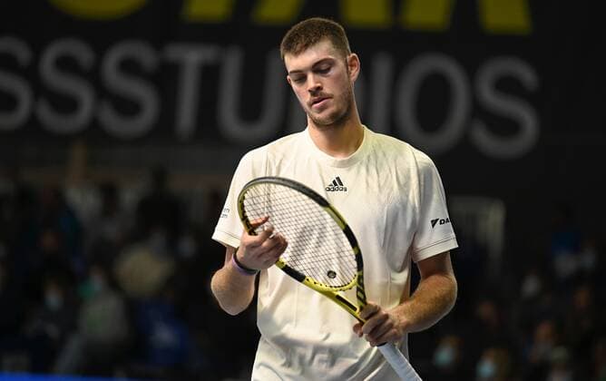 02.11.2021 - Tennis - ATP, Tennis Herren Challenger Tour - Challenger Eckental - Int. Deutsche Tennis-Hallenmeisterschaften - 1. Runde - - Maximilian Marterer ( GER )