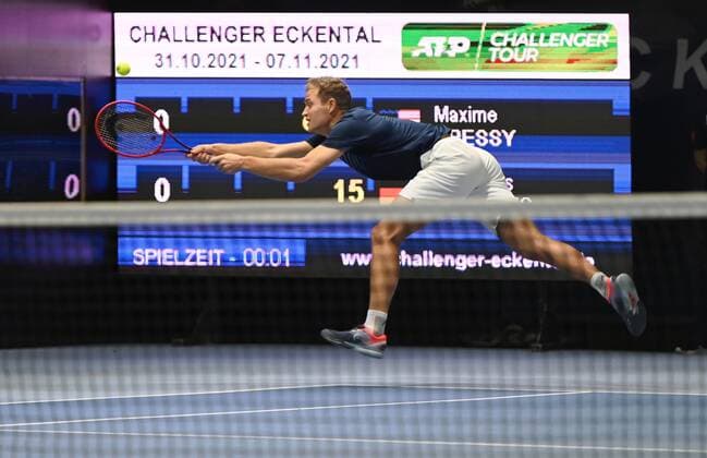 02.11.2021 - Tennis - ATP, Tennis Herren Challenger Tour - Challenger Eckental - Int. Deutsche Tennis-Hallenmeisterschaften - 1. Runde - - Johannes Haerteis ( GER )