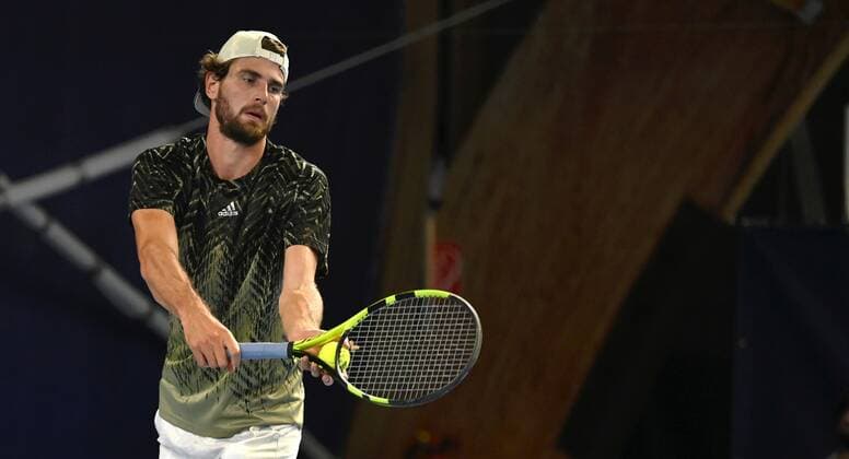 02.11.2021 - Tennis - ATP, Tennis Herren Challenger Tour - Challenger Eckental - Int. Deutsche Tennis-Hallenmeisterschaften - 1. Runde - - Maxime Cressy ( USA )