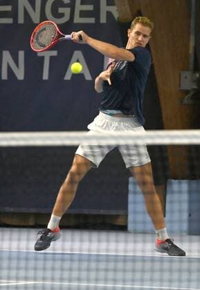 02.11.2021 - Tennis - ATP, Tennis Herren Challenger Tour - Challenger Eckental - Int. Deutsche Tennis-Hallenmeisterschaften - 1. Runde - - Johannes Haerteis ( GER )