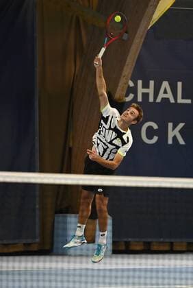 02.11.2021 - Tennis - ATP, Tennis Herren Challenger Tour - Challenger Eckental - Int. Deutsche Tennis-Hallenmeisterschaften - 1. Runde - - Kacper Zuk ( POL )