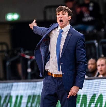 Head Coach Pedro Calles (Towers) 7days Euro Cup, Basketball Saison 2021 2022, 03. Spiel 02.11.21, Hamburg, Hamburg Towers vs. Morabanc Andorra, Â