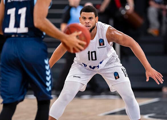 Ray Michael McCallum Jr. (Towers) 7days Euro Cup, Basketball Saison 2021 2022, 03. Spiel 02.11.21, Hamburg, Hamburg Towers vs. Morabanc Andorra, Â