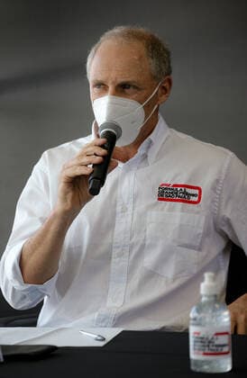 November 3, 2021, Sao Paulo, Sao Paulo, Brazil: The promoter ALAN ADLER, takes part in the Sao Paulo Formula 1 Grand Prix 2021 press conference, PK, Pressekonferenz at the Interlagos autodrome, on Wednesday (3) Sao Paulo Brazil - ZUMAl146 20211103_zaf_l146_005 Copyright: xPauloxLopesx