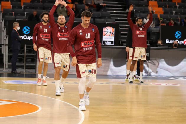 Ulm, Deutschland 03. November 2021: BB - EuroCup - 2021 2022 - Ratiopharm-Ulm vs. Reyer-Venezia BRUNO CERELLA (UMANA REYER VENICE) Ratiopharm Arena Baden Württemberg Copyright: xFotostandx xStiebertx