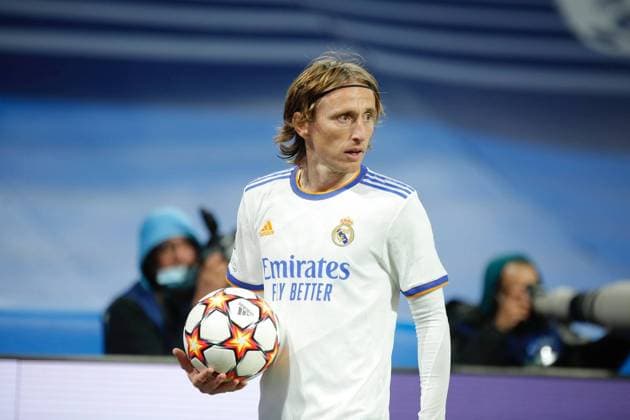 Madrid, Spain. 3rd November 2021: Luka Modric during the UEFA Champions League group stage against FK Shajtar Donetsk at Santiago Bernabeu. (Photo by: Ivan Abanades Medina Cordon Press). Cordon Press
