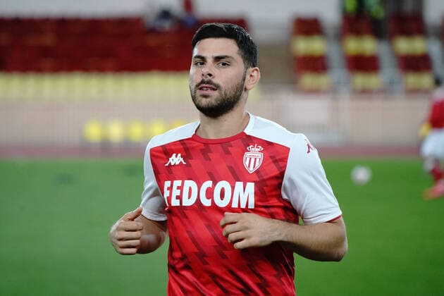 Kevin Volland (AS Monaco) FOOTBALL : AS Monaco vs PSV Eindhoven - League Europa - Monaco - 04 11 2021 NorbertScanella Panoramic 