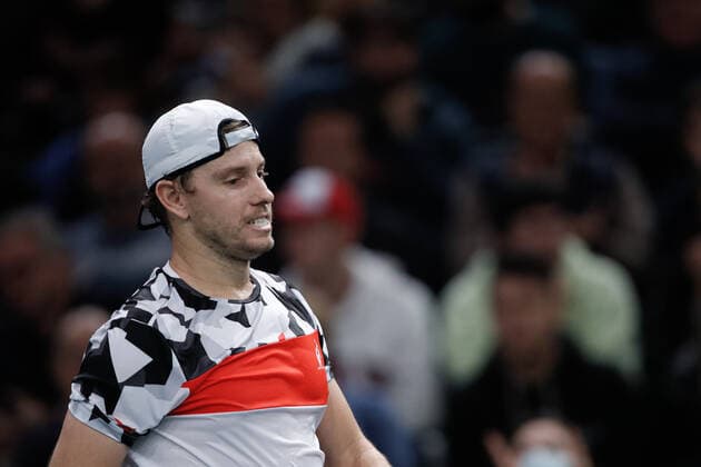 James DUCKWORTH (AUS) TENNIS : Rolex Paris Masters - Quart de finale - 05 11 2021 AurelienMorissard Panoramic 