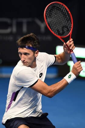 IPP20211101 Tennis: ATP, Tennis Herren Challenger Tour, Internazionali di Bergamo 2021, Sergiy Stakhovsky (Ukr) (Verwendung nur in Deutschland - GERMANY ONLY) *** IPP20211101 Tennis ATP Challenger Tour, Internazionali di Bergamo 2021, Sergiy Stakhovsky Ukr Use only in Germany GERMANY ONLY 
