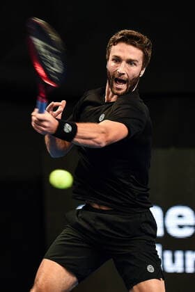 IPP20211105 Tennis: ATP, Tennis Herren Challenger Tour, Internazionali di Bergamo 2021, Liam Broady (Gbr) (Verwendung nur in Deutschland - GERMANY ONLY) *** IPP20211105 Tennis ATP Challenger Tour, Internazionali di Bergamo 2021, Liam Broady Gbr Use only in Germany GERMANY ONLY 