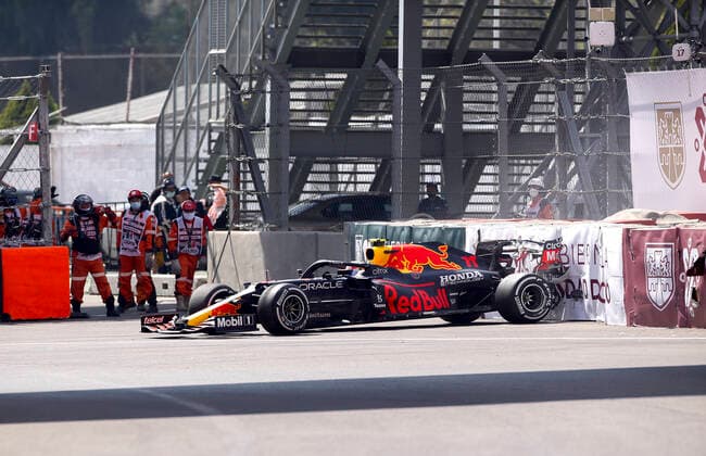 11 Sergio Perez (MEX, Red Bull Racing), F1 Grand Prix of Mexico at Autodromo Hermanos Rodriguez on November 5, 2021 in Mexico City, Mexico. (Photo by HOCH ZWEI) Mexico City Mexico