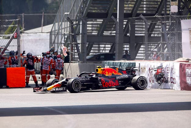 11 Sergio Perez (MEX, Red Bull Racing), F1 Grand Prix of Mexico at Autodromo Hermanos Rodriguez on November 5, 2021 in Mexico City, Mexico. (Photo by HOCH ZWEI) Mexico City Mexico