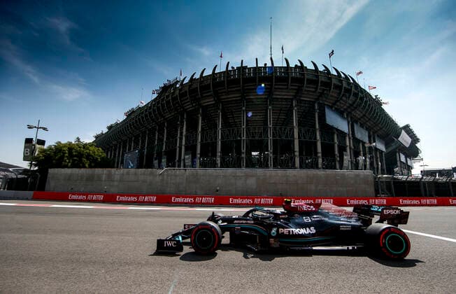 77 Valtteri Bottas (FIN, Mercedes-AMG Petronas F1 Team), F1 Grand Prix of Mexico at Autodromo Hermanos Rodriguez on November 5, 2021 in Mexico City, Mexico. (Photo by HOCH ZWEI) Mexico City Mexico