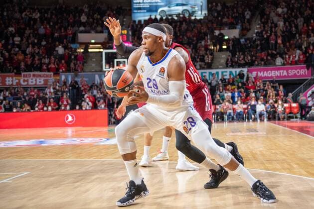 Guerschon Yabusele 28 (Real Madrid), FC Bayern Basketball vs. Real Madrid, Euroleague, 05.11.2021 Muenchen Bayern Deutschland