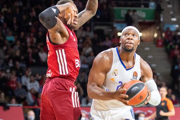 Guerschon Yabusele 28 (Real Madrid), FC Bayern Basketball vs. Real Madrid, Euroleague, 05.11.2021 Muenchen Bayern Deutschland