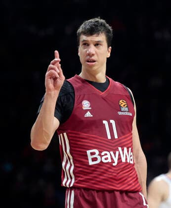 05.11.2021, FC Bayern Basketball vs Real Madrid Basket, Audi Dome Muenchen, Basketball, im Bild: Vladimir Lucic (FCB Basketball)