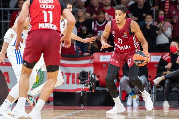 Augustine Rubit 21 (FC Bayern), FC Bayern Basketball vs. Real Madrid, Euroleague, 05.11.2021 Muenchen Bayern Deutschland