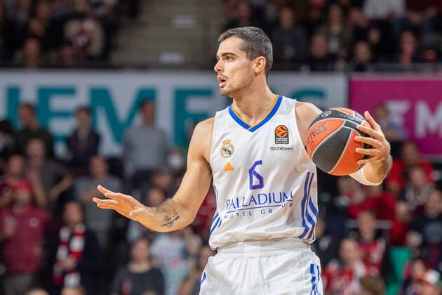 Alberto Abalde Diaz 6 (Real Madrid), FC Bayern Basketball vs. Real Madrid, Euroleague, 05.11.2021 Muenchen Bayern Deutschland
