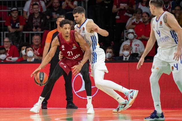 Augustine Rubit 21 (FC Bayern), FC Bayern Basketball vs. Real Madrid, Euroleague, 05.11.2021 Muenchen Bayern Deutschland