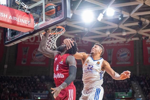 Sport Bilder des Tages Othello Hunter 8 (FC Bayern), !k22!, FC Bayern Basketball vs. Real Madrid, Euroleague, 05.11.2021 Muenchen Bayern Deutschland