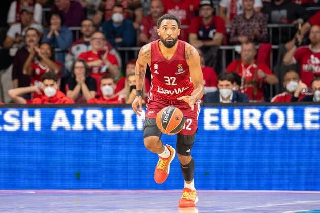 Darrun Hilliard 32 (FC Bayern), FC Bayern Basketball vs. Real Madrid, Euroleague, 05.11.2021 Muenchen Bayern Deutschland