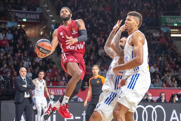 Corey Walden 2 (FC Bayern), FC Bayern Basketball vs. Real Madrid, Euroleague, 05.11.2021 Muenchen Bayern Deutschland