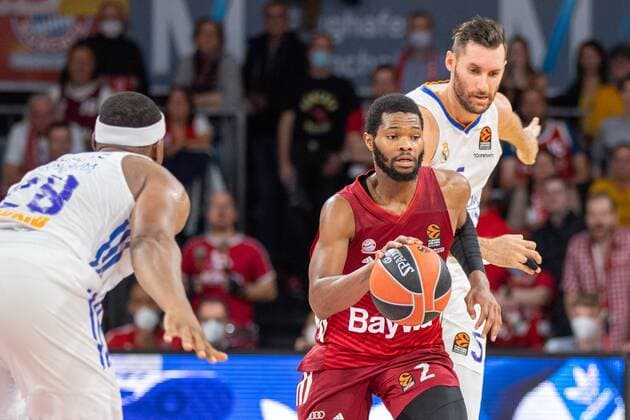 Corey Walden 2 (FC Bayern), FC Bayern Basketball vs. Real Madrid, Euroleague, 05.11.2021 Muenchen Bayern Deutschland