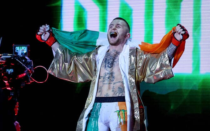 Bilder des Jahres 2021, Sport 11 November Sport Themen der Woche KW44 Sport Bilder des Tages Bellator 270, 3 Arena, Dublin 5 11 2021 Bantamweight Co-Main Event James Gallagher vs Patrick Mix James Gallagher James Gallagher 5 11 2021  Copyright: x INPHO BryanxKeanex AZ4I7773