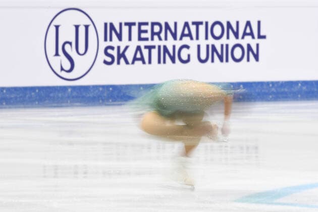 Bilder des Jahres 2021, Sport 11 November Sport Themen der Woche KW44 Sport Bilder des Tages Yelim KIM , Korea, during Ladies Short Program, at the ISU Grand Prix of Figure skating, Eiskunstlauf - Gran Premio d Italia, at Palavela, on November 5, 2021 in Torino, Italy. Noxthirdxpartyxsales  (173705666)