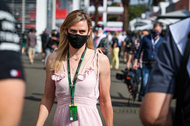 Cromwell Tiffany, girlfriend of BOTTAS Valtteri (fin), Mercedes AMG F1 GP W12 E Performance, portrait during the Formula 1 Gran Premio De La Ciudad De Mexico 2021, Mexico City Grand Prix, 18th round of the 2021 FIA Formula One World Championship, WM, Weltmeisterschaft from November 5 to 7, 2021 on the Autodromo Hermanos Rodriguez, in Mexico City, Mexico - F1 - MEXICO CITY GRAND PRIX 2021 DPPI Panoramic 20211105_GOODEN_FG0D9928